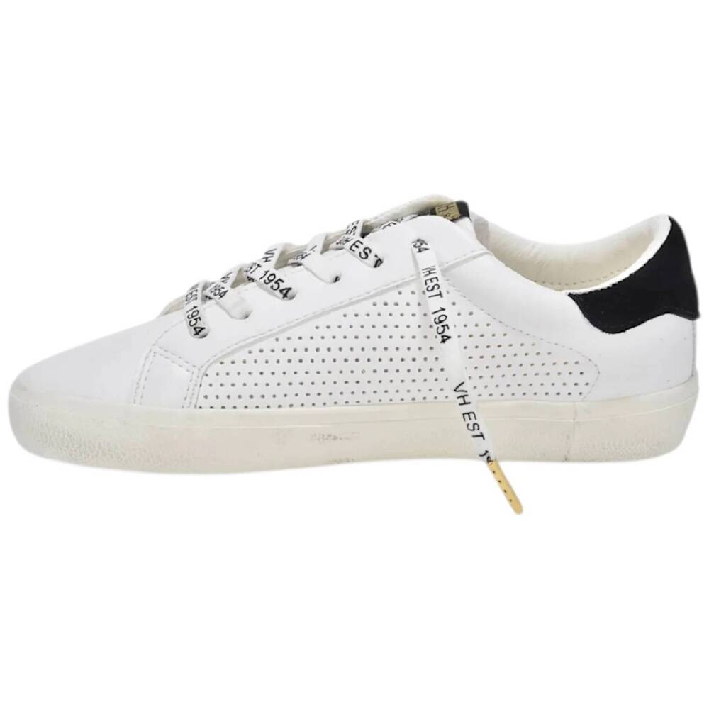 NEW VINTAGE HAVANA women's gadol ro dotted sneaker in white